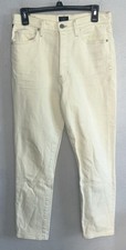 Citizens of Humanity Womens Olivia Crop High Rise Slim Ankle Jeans Size 29 Beige
