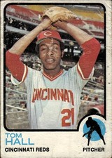 1973 Topps #8 Tom Hall Cincinnati Reds