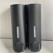 Soap Dispenser Kitchen Bathroom Wall Mounted Plastic Manual Dispenser 350ml 2