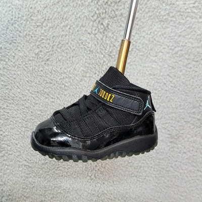 Nike Air Jordan 11 Black / Gamma Blue Golf Putter Cover Club preowned