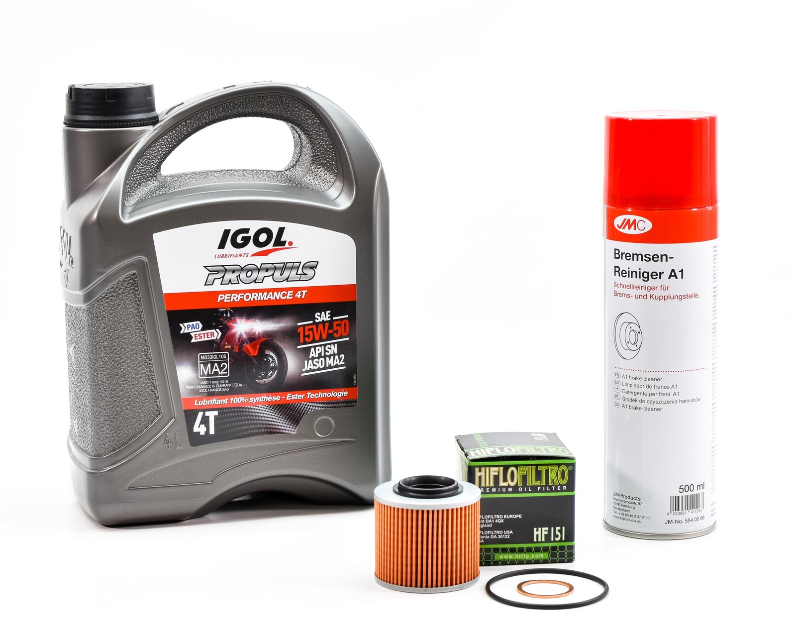 Kit vidange BMW F 650 GS 2004-2007 avec huile IGOL 15W50