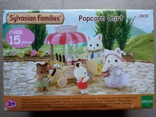 Sylvanian Families (Calico Critters) Popcorn Cart New