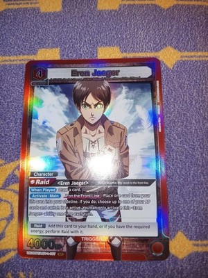 1x Eren Jaeger UE10ST/AOT-1-107 SR Near Mint 