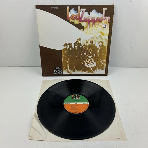 Led Zeppelin II (2) Vinyl LP Record EX/EX Album Rare Germany Reissue 40037