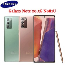 NEW SEALED Samsung Note 20 5G N981U 128GB GSM CDMA Fully Unlocked Smartphone US