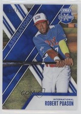 2017 Panini Elite Extra Edition Aspirations Blue 24/75 Robert Puason #177 1xd