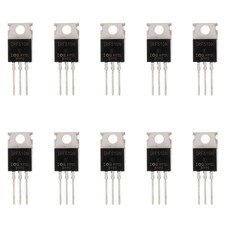 IRF510 MOSFET Transistors IRF510N 5.6A 100V N-Channel Power MOSFET TO-220AB ...