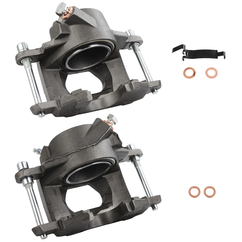 Pinzas de freno delanteras izquierda derecha 2 piezas para Buick Gs 1969 Buick Gs 350 1970-1972 Foto 3 de 4