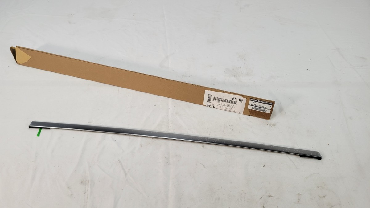 2022-2023 Genuine Infiniti QX60 Molding Rear Door Sash Front Left