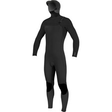 O'Neill Hyperfreak 4/3 mm Hooded Chest-Zip Full Wetsuit - Men's