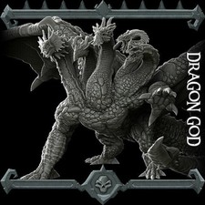 DRAGON GOD - EPIC Sized Statue | Dungeons and dragons | Cthulhu  | Pathfinder | 