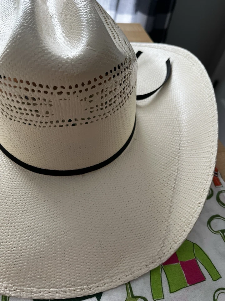 justin cowboy hat 7 1/2 - Image 2 of 4