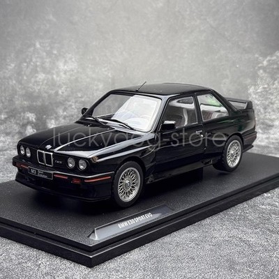 Solido 1/18 BMW M3 E30 Black Sport EVO Evolution Metal Diecast Display Gifts