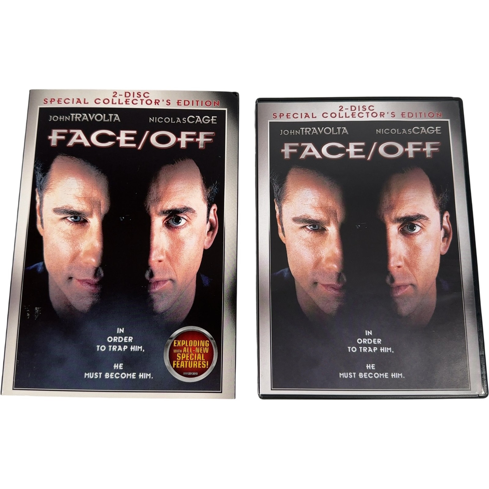 Face Off DVD Special Collector's Edition 2 Disc Set Region 1 USA Import