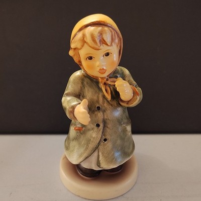 Vintage Goebel M.I. Hummel Figurine #2183  Keeping Time  
