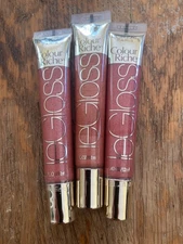 3 x L'Oreal Color Riche Le Gloss #155 Saucy Mauve Lipgloss NEW Lot of 3