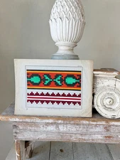 1850 Embroidery graph French Berlin work embroidered pattern Sajou Wall art vin