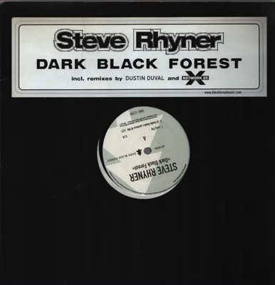 Steve Rhyner Dark Black Forest Vinyl Single 12inch NEAR MINT Black Forest Mus