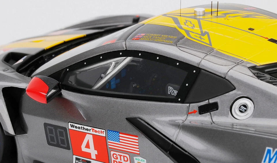 TOP SPEED, CHEVROLET Corvette C8.R #4 IMSA 24H Daytona 2022 T.MILNER-M.SORENS... - Immagine 4 di 4