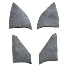 Carpet for 1975-86 Chevrolet C30 Reg Cab Inserts Kick Panel Die Cut 4Pc