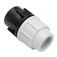 PACK OF 2 - PLASSON 20mm x 1/2" Female BSP Adaptor - 7030 - FREE 1 Day Delivery