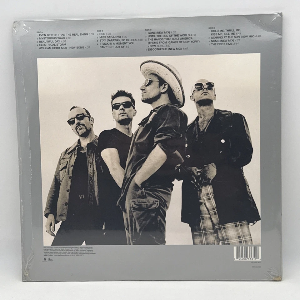 U2 - The Best Of 1990-2000 - SEALED / NEW 2002 US First Press Double LP Record - Image 2 of 2
