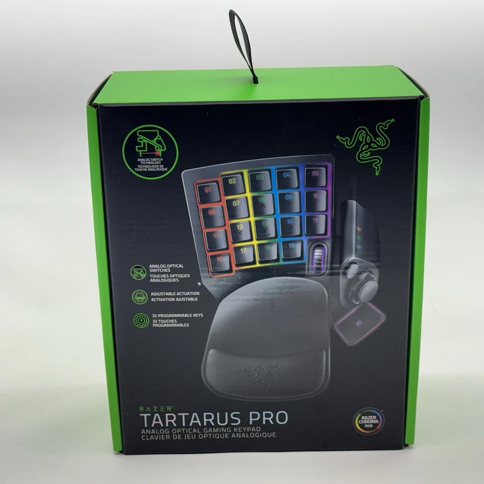 Razer Tartarus Pro RZ07-03110100-R3U1 Programmierbare All In 1 Gaming Tastatur RGB