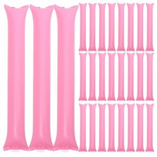 50 Pcs Inflatable Thunder Cheering Sticks Football Megaphone Bulk