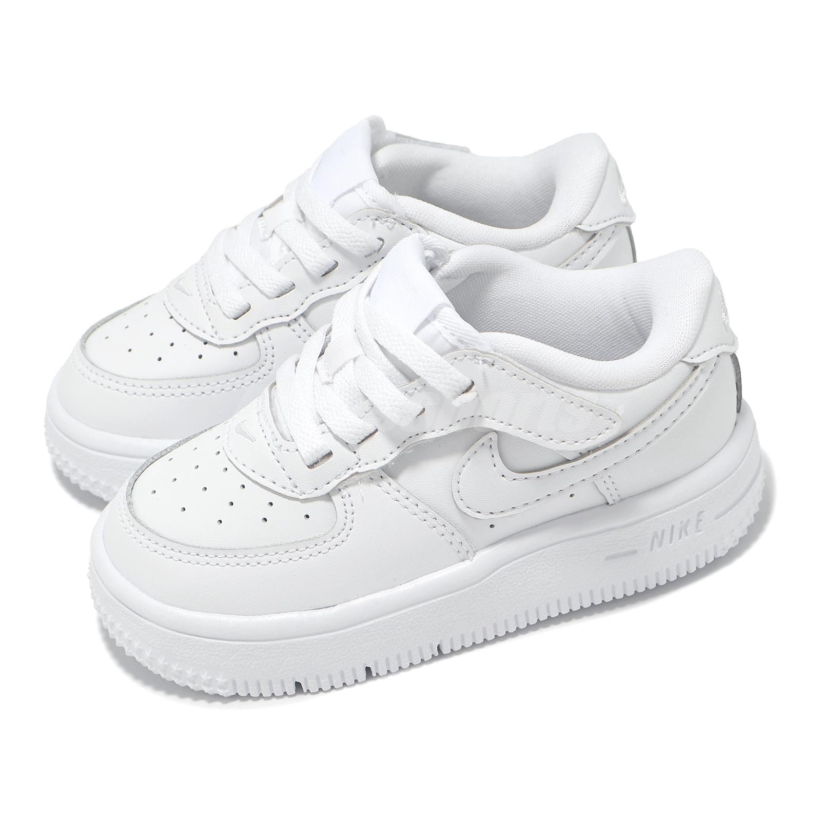 Nike Force 1 Low Easyon TD Triple White Toddler Infant Casual Shoes IH4491-101
