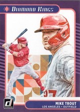 Mike Trout 2021 Donruss #14 Los Angeles Angels