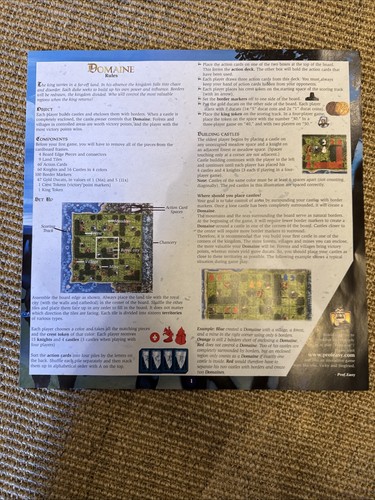 Domaine Board Game Klaus Teuber 2003 Mayfair Kosmos 100% Complete VGC - Picture 7 of 17