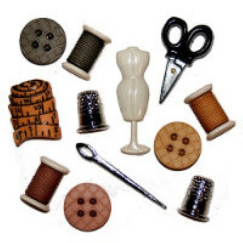 Novelty Dress it up Buttons Embellishments Greatest Selection on eBay - Picture 136 of 141