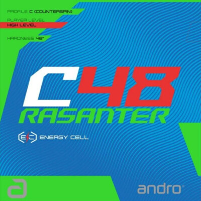 ANDRO - RASANTER C48 - Table Tennis Rubber