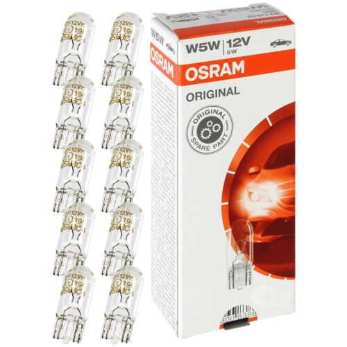 Osram Automotive W5W 12V 5W Sockel W2,1x9,5d 10 Stück - Picture 1 of 4