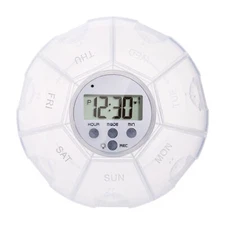 Automatic Pill Dispenser Tipper With Timer Medication Dispensing Holder Box