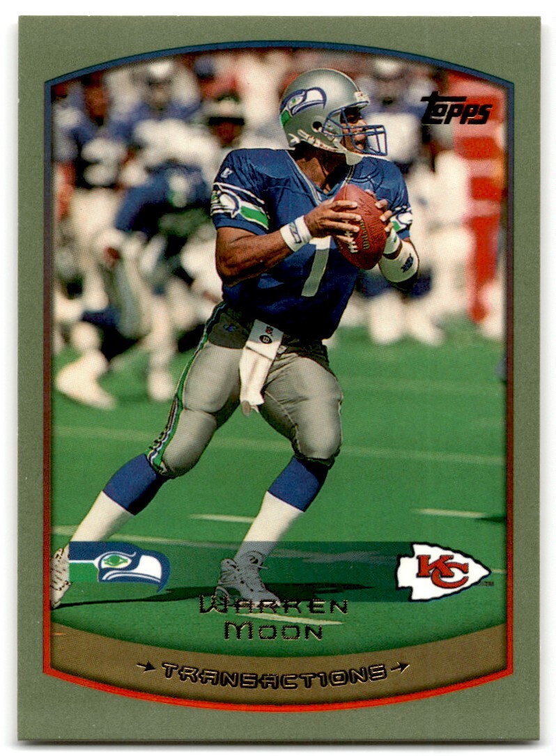 1999 TOPPS WARREN MOON KANSAS CITY CHIEFS #134 | eBay