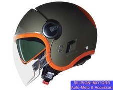 NOLAN N21 VISOR 06 OCIO 349 Pietra/Arancione Casco Jet Moto Scooter