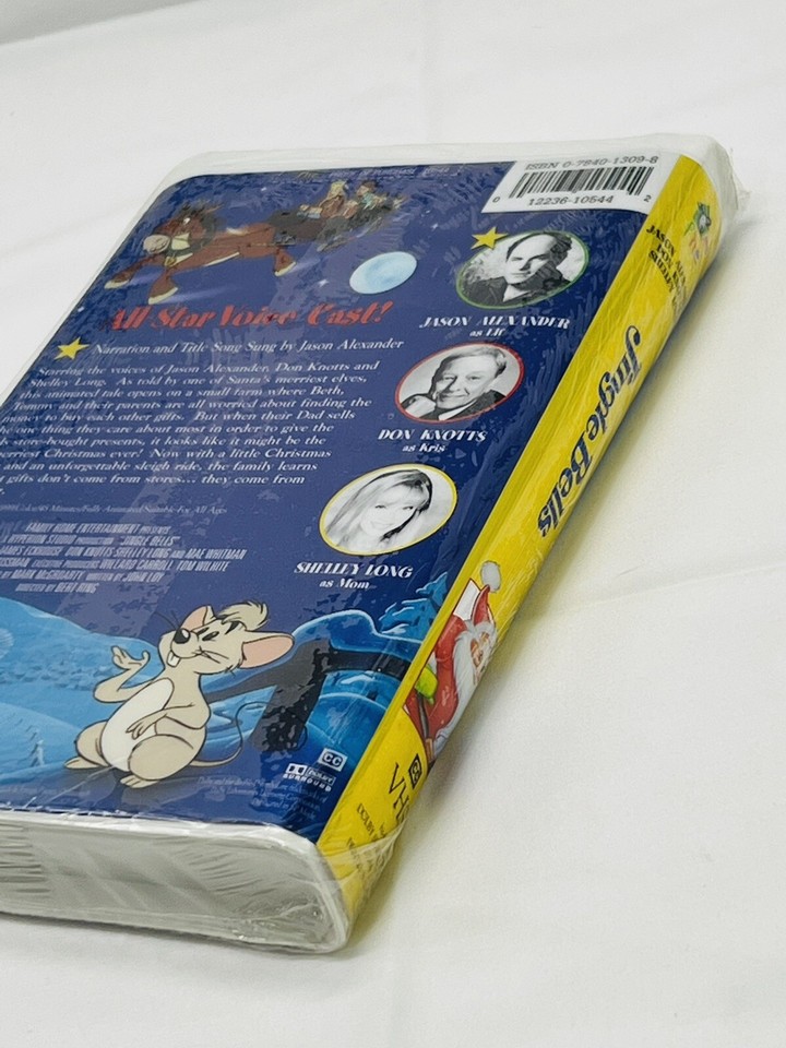Jingle Bells New Christmas Classics Animated VHS Clamshell 1999 New