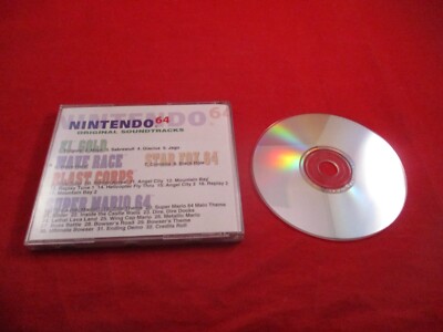 Nintendo 64 N64 Original Soundtrack Greatest Hits CD Super Mario