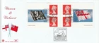 2001 FLAGS BOOKLET PM4 STUART FDC FIRST DAY COVER SUPERB