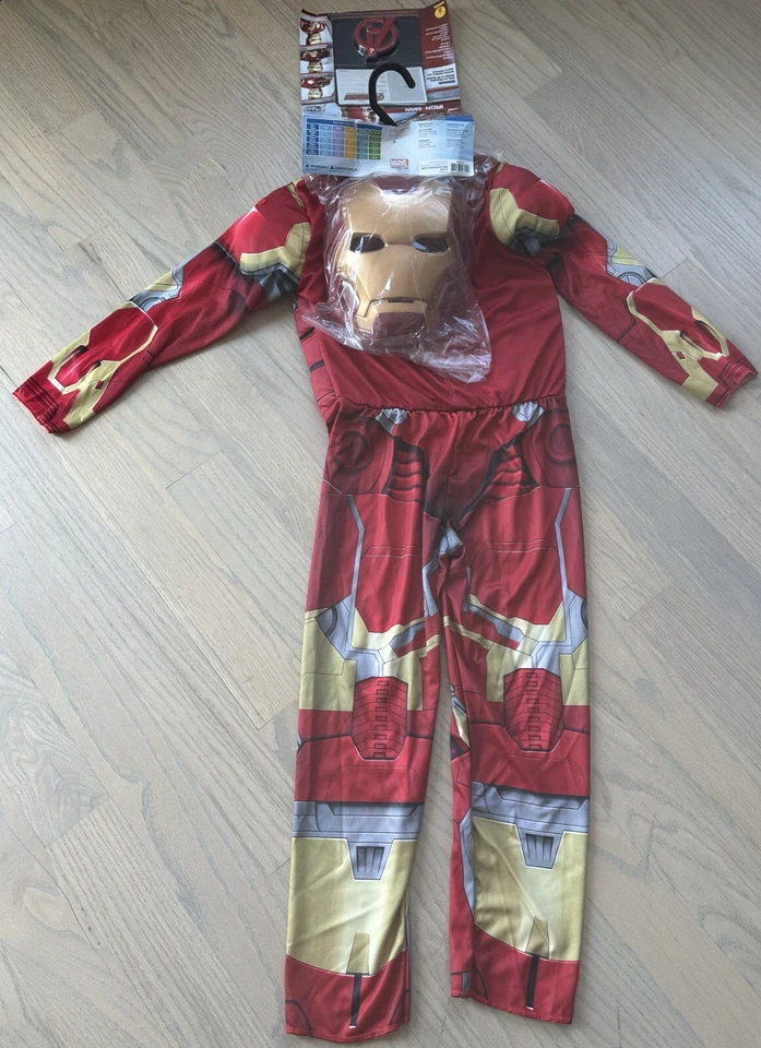 Vengadores Iron Man Thor Hulk Disfraz Muscular Marvel Disney Rubíes Walmart BONO1 Foto 4 de 4