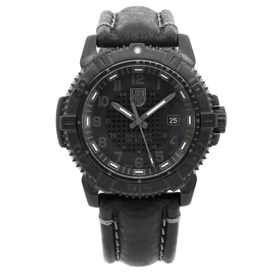 Luminox Modern Mariner 45mm PVD Steel Black Dial Quartz Mens Watch XS.6251.BO