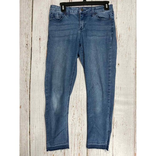 Jess Skinny Jeans Denim Raw Hem | eBay