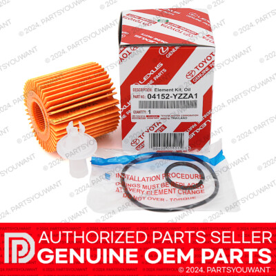 GENUINE Toyota Lexus Scion Factory OEM Oil Filter x1 04152-YZZA1