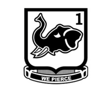4" 1-64 armored regiment we pierce army bumper sticker decal made in usa