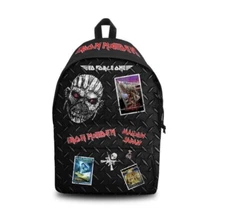 IRON MAIDEN -"Tour" Rocksax Daypack w/ Laptop Sleeve~New~