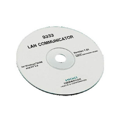 Hioki 9333 LAN Communicator PC-to-Memory HiCorder Remote Software