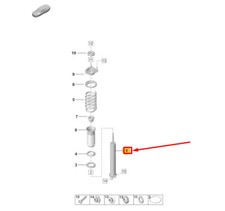 Porsche 911 992 Stoßdämpfer hinten 992513031G NEU ORIGINAL