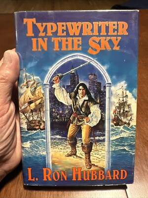 L. Ron Hubbard Typewriter in the Sky 1st US HC DJ edition Very good FINE Rare
