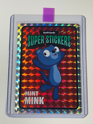PSA VeeFriends Super Stickers MINT MINK Red Parallel Card